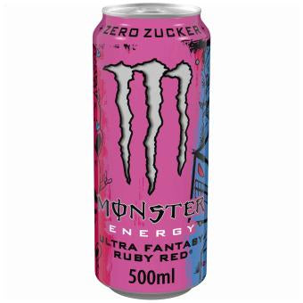Monster Energy Ultra Fantasy Ruby Red Zero Zucker 500ml