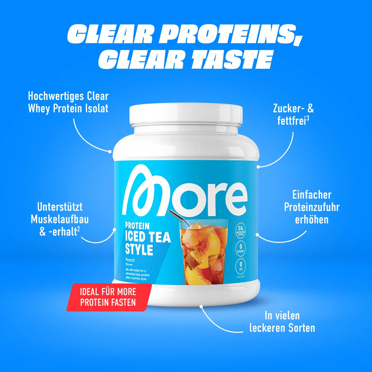 More Clear - Clear Whey Proteinlimonade