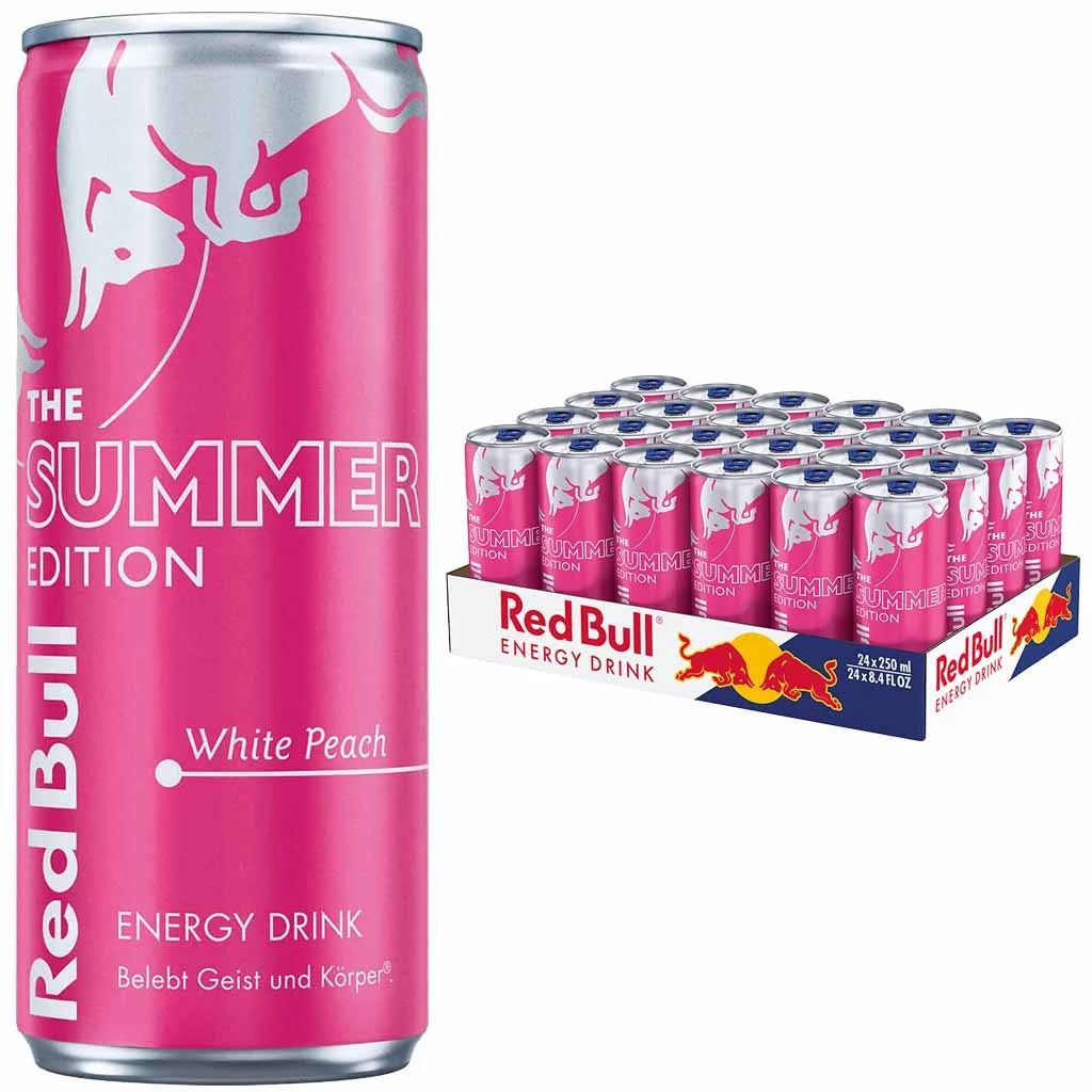 Red Bull The Summer Edition White Peach 0,25l